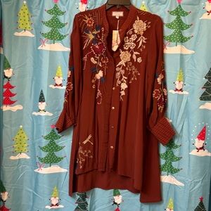 Johnny Was Freja Voyager Tunic